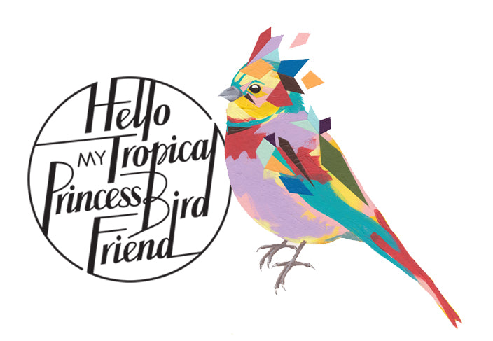 My Tropical Paridise Bird Friend