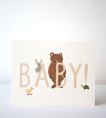 Baby (Peach) Card