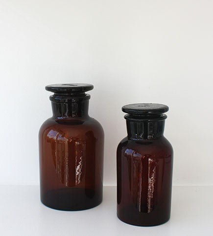 Apothecary Jars | Brown